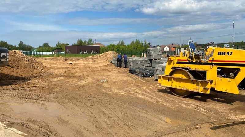 В ЖК «Марьино Град» ведется устройство систем водоснабжения