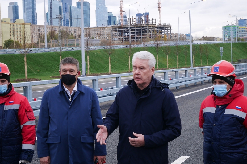 Собянин открыл движение по проспекту Генерала Дорохова