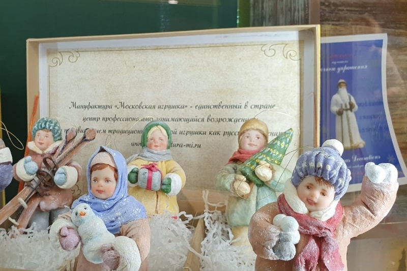 В московском монастыре открыли музей ватной игрушки 