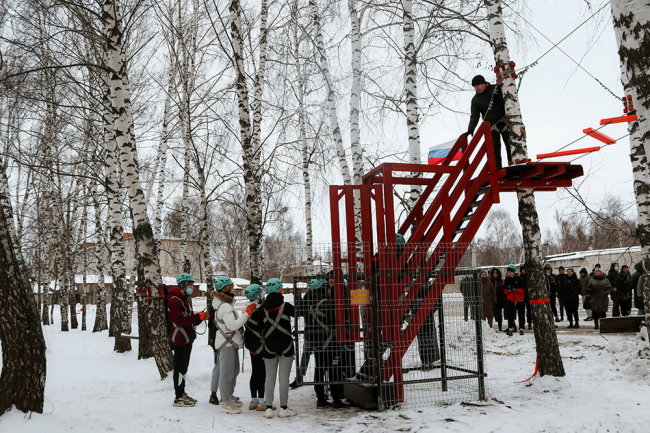 В нижегородском Княгининском университете открыли экстрим-трассу