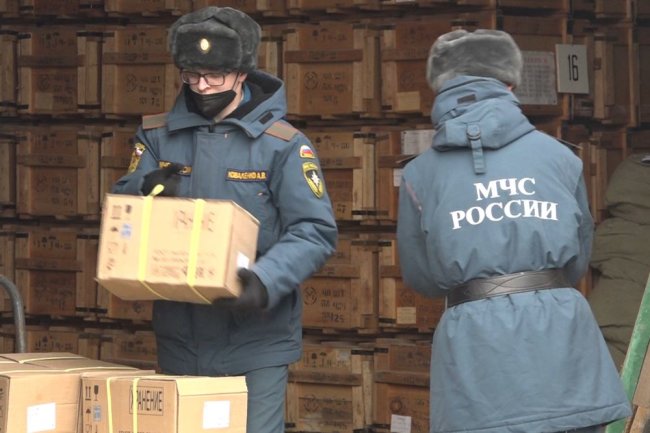 В Ростовскую область поступило свыше 600 тонн гуманитарной помощи