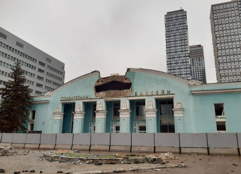В Москве снесли бассейн ЦСКА, построенный в 1954 году