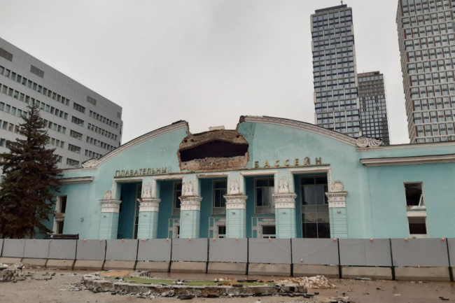 В Москве снесли бассейн ЦСКА, построенный в 1954 году