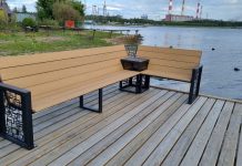 Скамейка уличная металлическая: прочность и стиль в одном